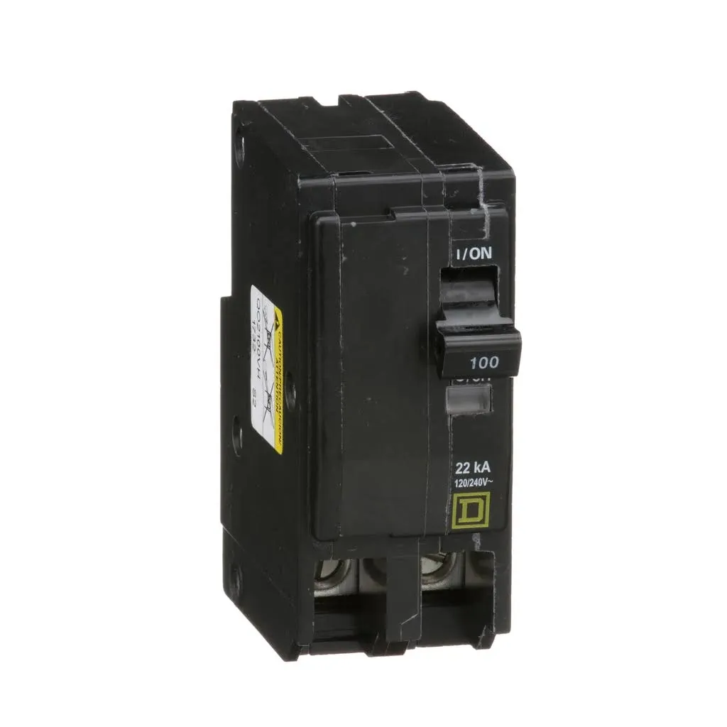 SCHNEIDER ELECTRIC Miniature Circuit Breaker 120/240-Volt 100-Amp QO2100VH Sw Fusible 60A 3P Nema4 4X 5 Stainless