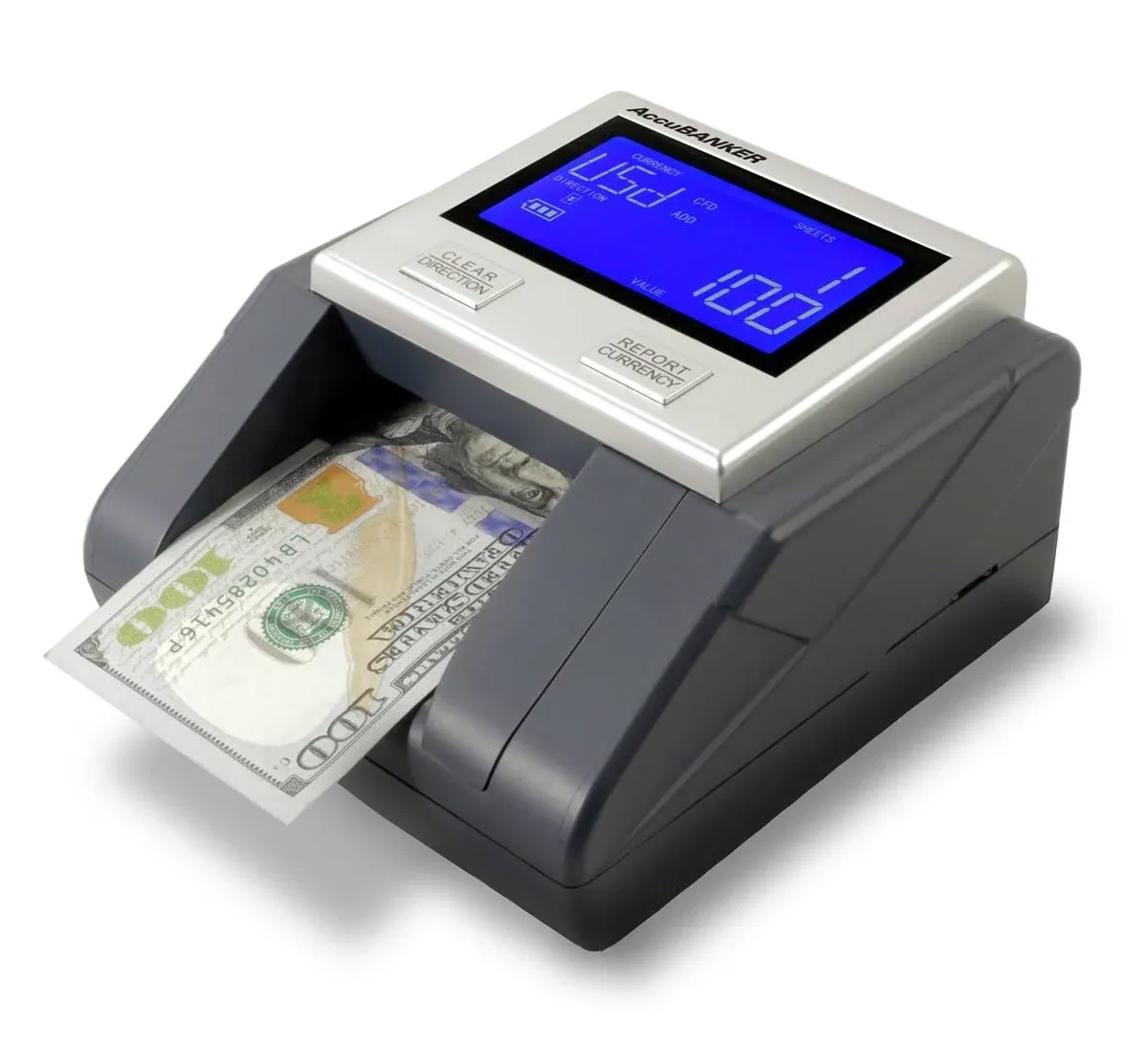 Accubanker D585 Multi-Scanix Counterfeit Currency Detector, Multi-Orientation ...