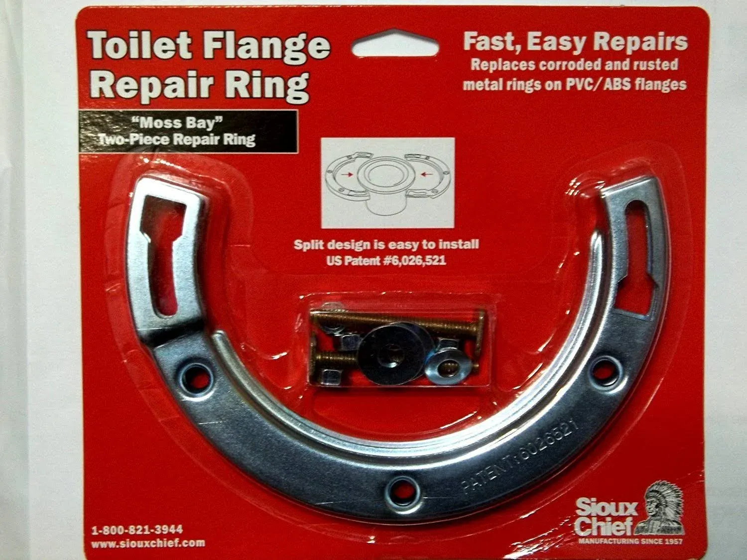 Sioux Toilet Flange Repair Ring