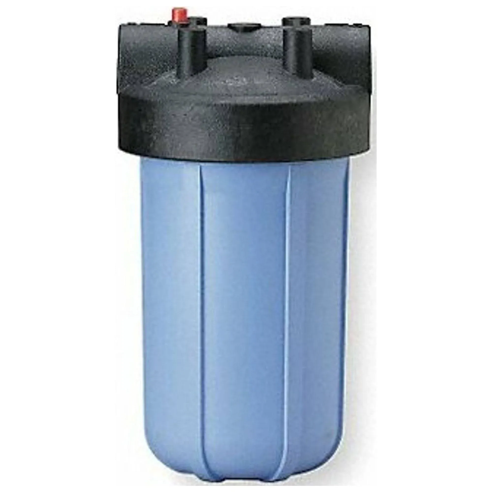 Pentair Pentek 150237 Big Blue Filter Housing, 1" NPT #10 Whole House Heavy Duty Water Filter Housing with High-Flow Polypropylene (HFPP) & Pentair Pentek R50-BB Big Blue Sediment Water Filter