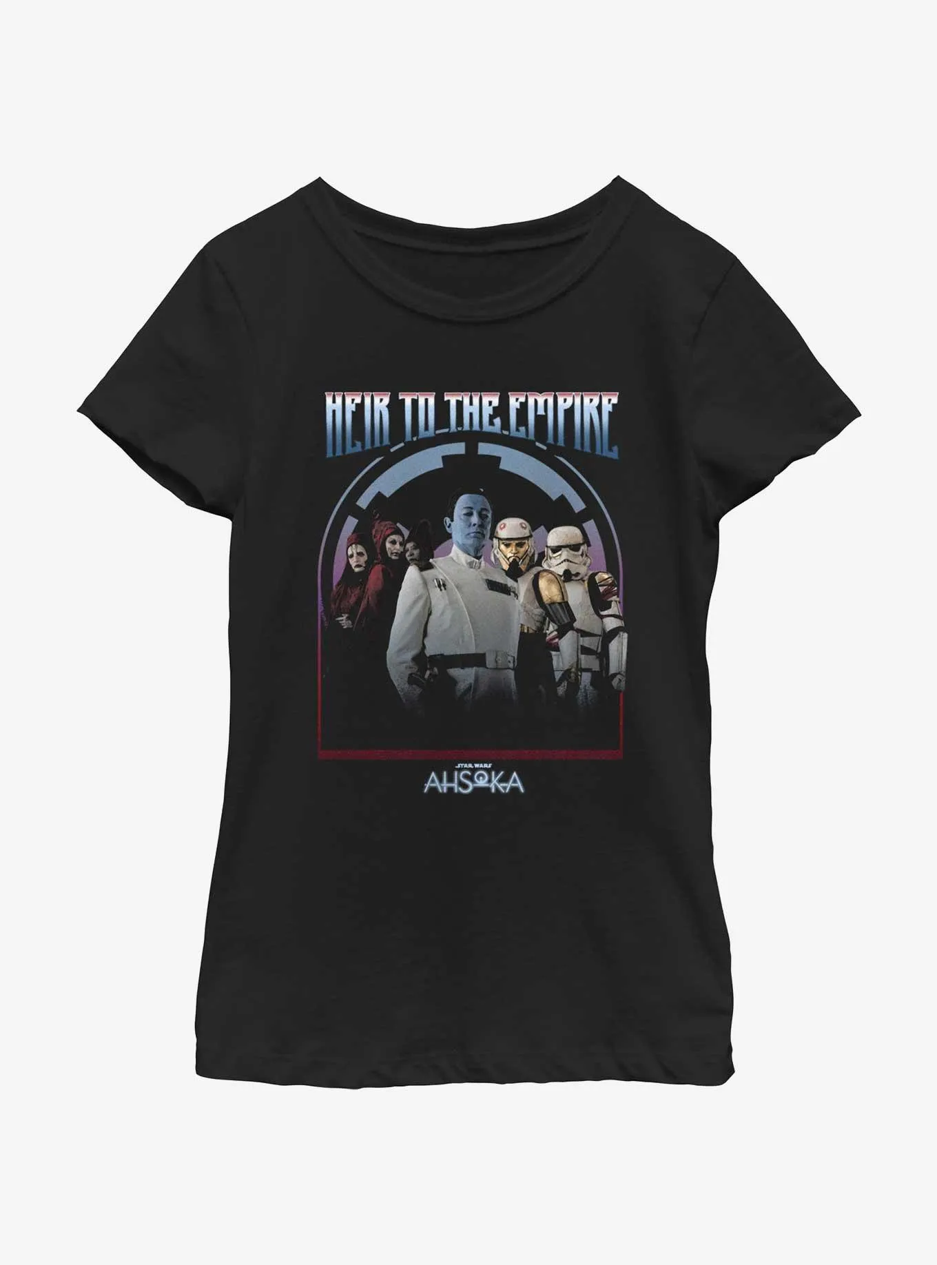 Star Wars Ahsoka Grand Admiral Thrawn Heir To The Empire Youth Girls T-Shirt | BoxLunch