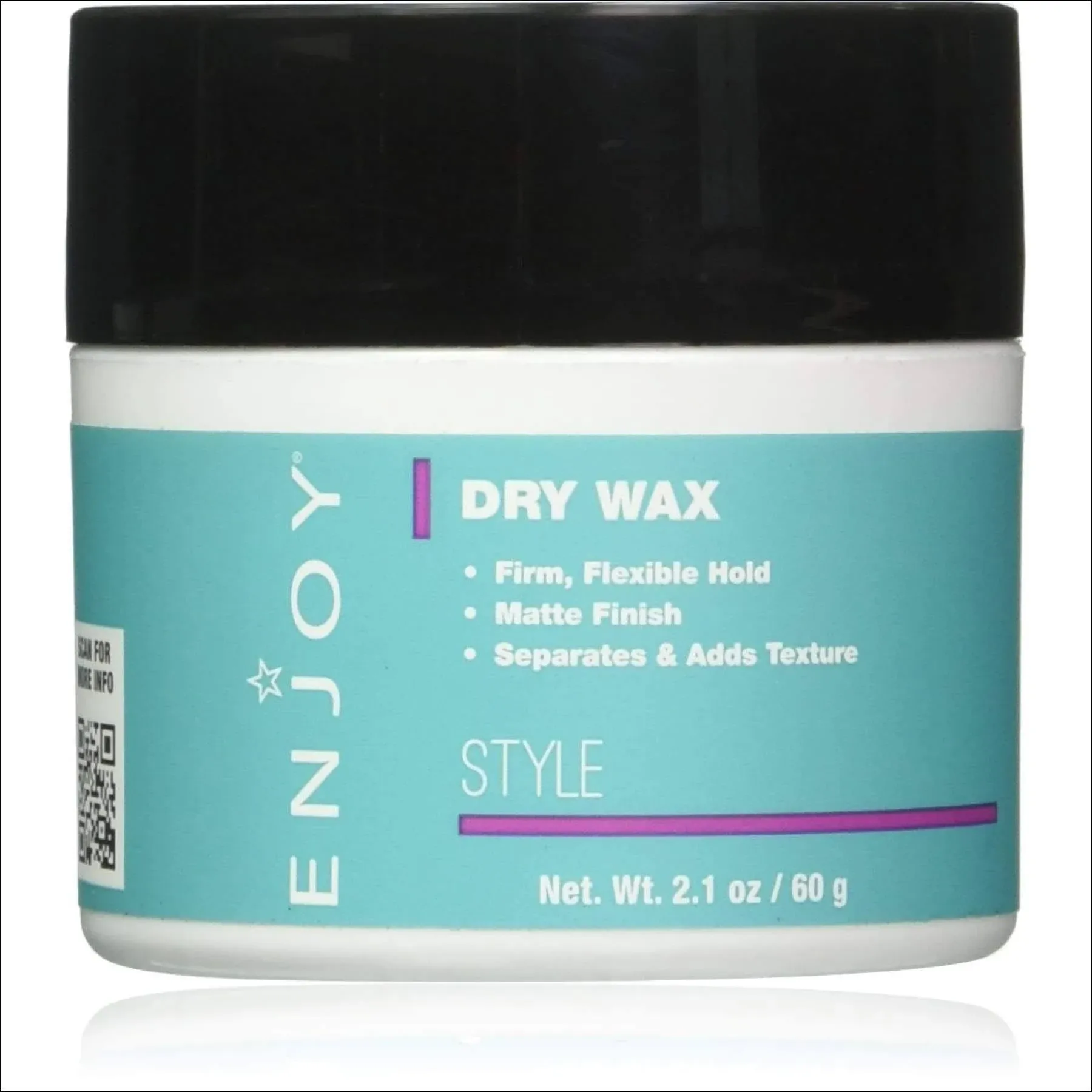 ENJOY Dry ​​Wax, нежирный воск, гибкая текстура и фиксация, безопасен для цвета, средства против вьющихся волос, крем для укладки волос, средства для укладки волос — 2,1 унции