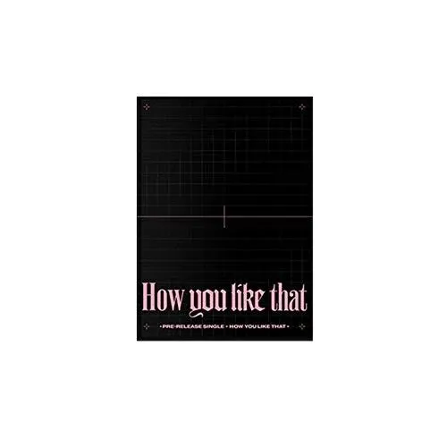 YG Entertainment Idol Goods Fan Products YG Select Blackpink Special Edition [How You Like That] YG Select photocard