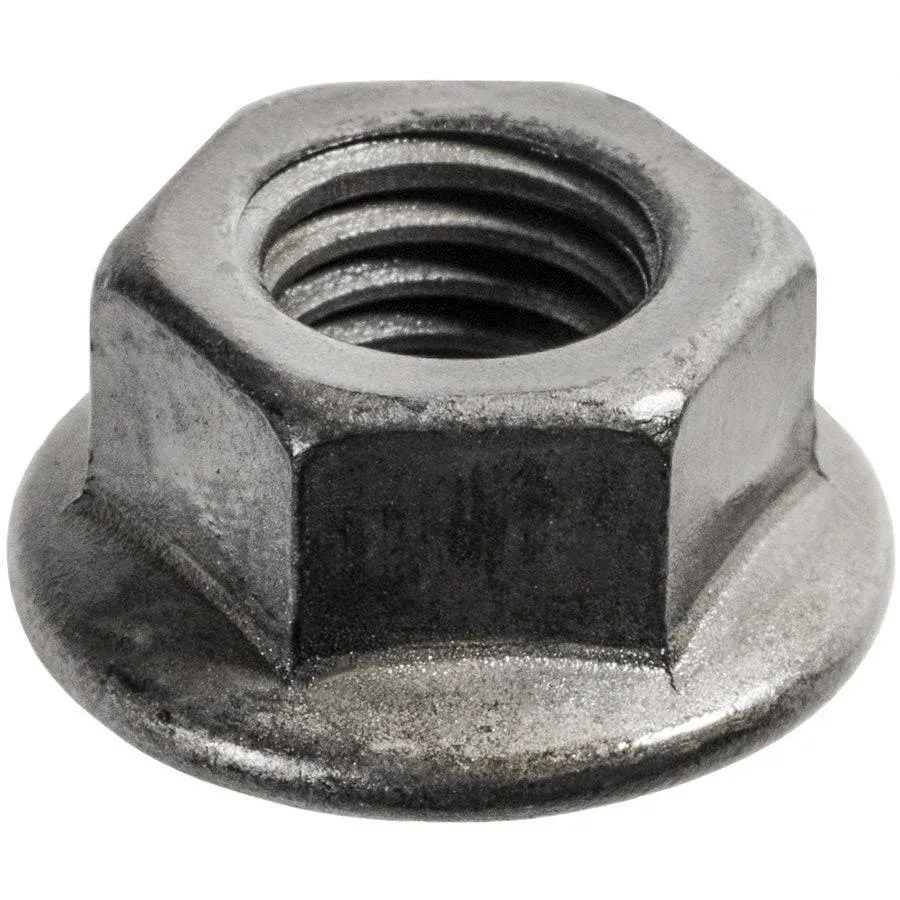 AUVECO 11645 M10-1.5 HEX FLANGE NUT 21MM O.D.CLASS 9 - PHOS Phosphate