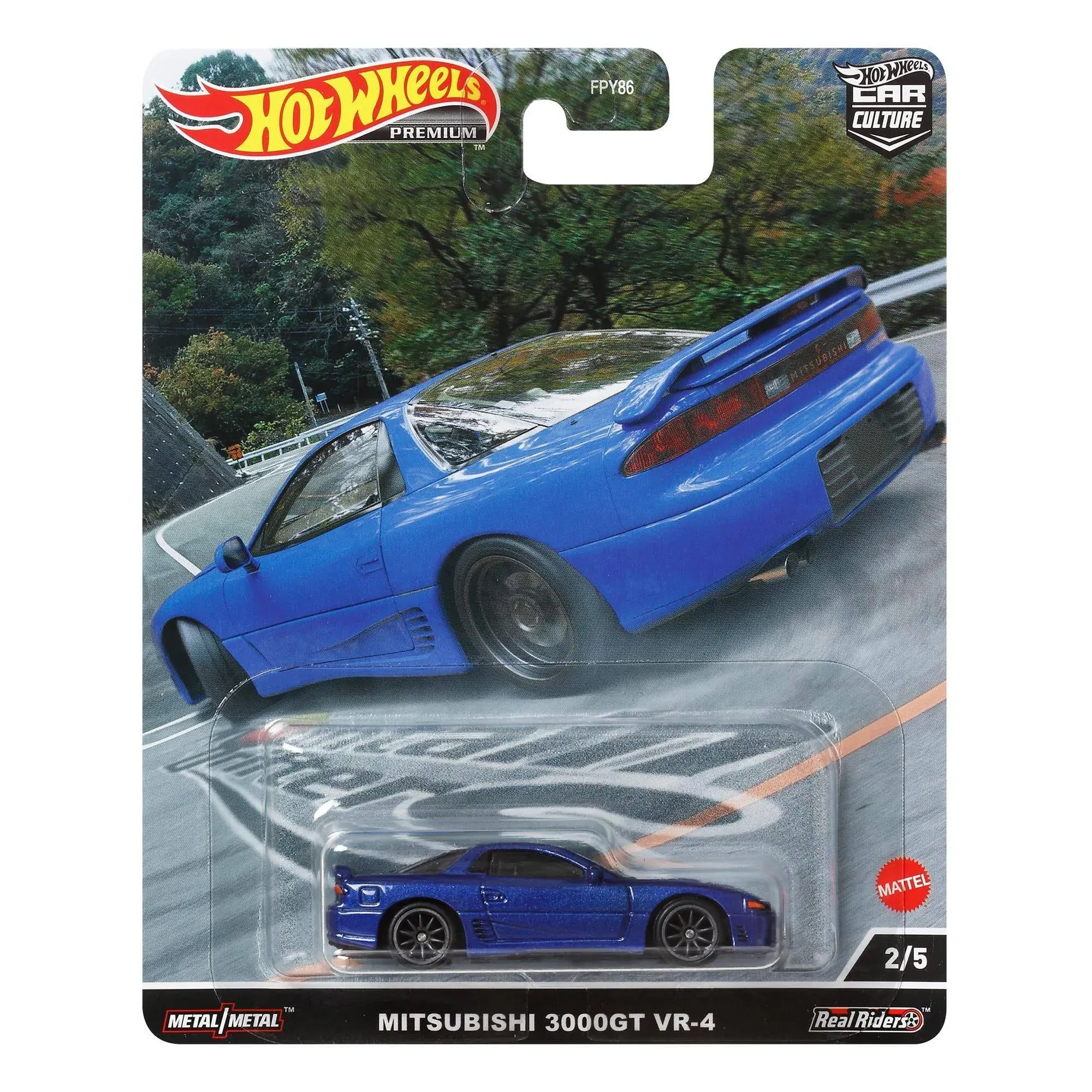 Hot Wheels Mitsubishi 3000GT VR-4, Car Culture Modern Classics 5/5