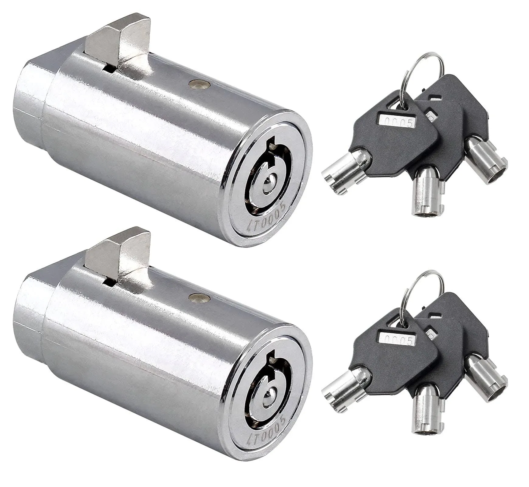 Bonsicoky 2 Set Vending Machine Lock and Key