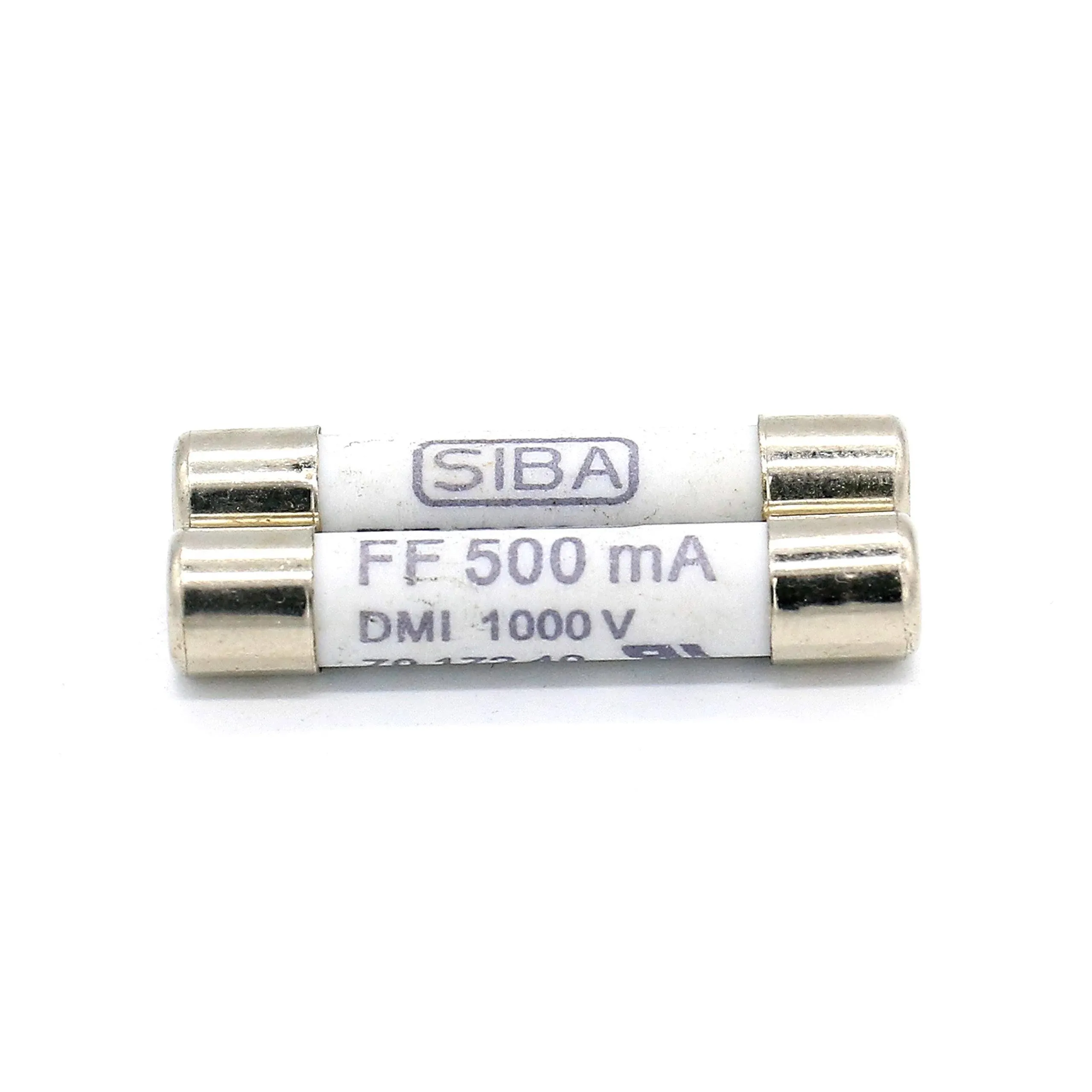 Siba 2 Pack Digital Multi Meter Fuse FF500MA (500MA,0.5A)1000V Fast Acting ...