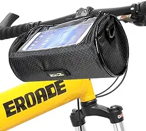 Bike Handlebar Bag, Waterproof Phone Cycling Mount Front Bags, Bicycle Storage ...