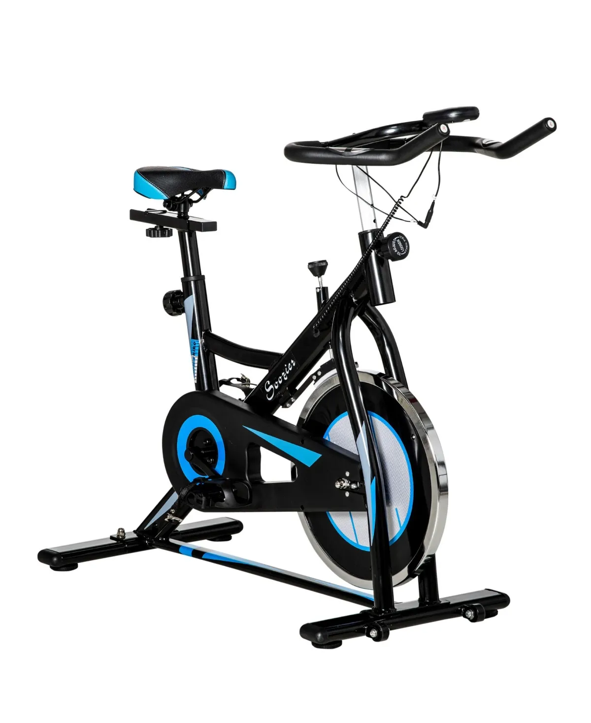 Soozier Stationary Indoor Cycling Exercise Bike