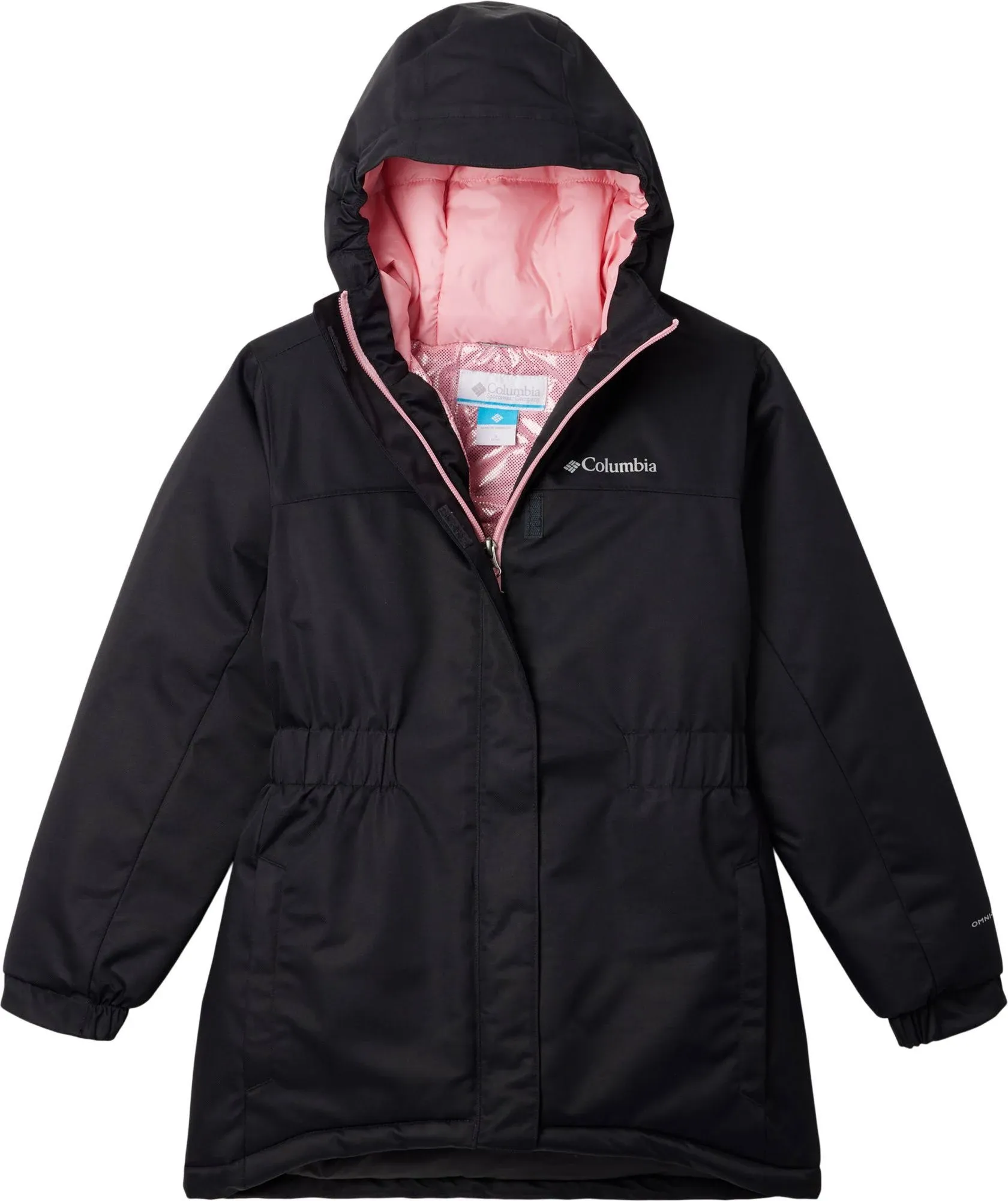 Columbia Girls' Hikebound Long Insulated Jacket - M - Black