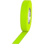 Pro Gaff Fluorescent Yellow Gaffers Tape 1" x 50 Yard Roll