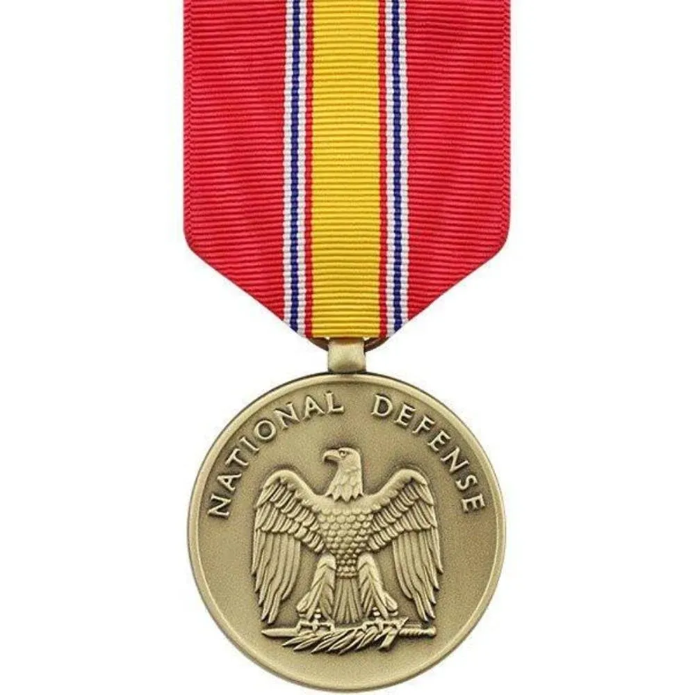 GENUINE U.S. FULL SIZE MEDAL: NATIONAL DEFENSE