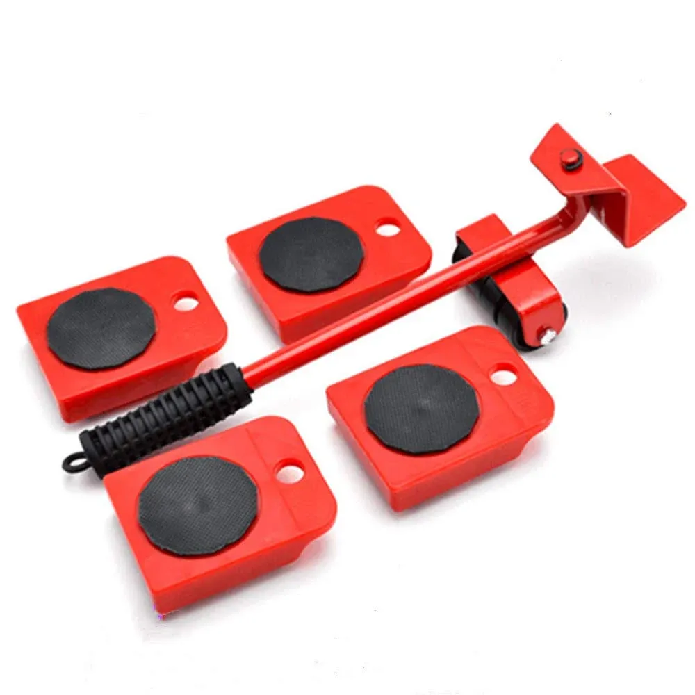 Furniture Lifter Mover Tool Set and 4 Pcs 4.13"x3.15" Furniture Slides Kit ...