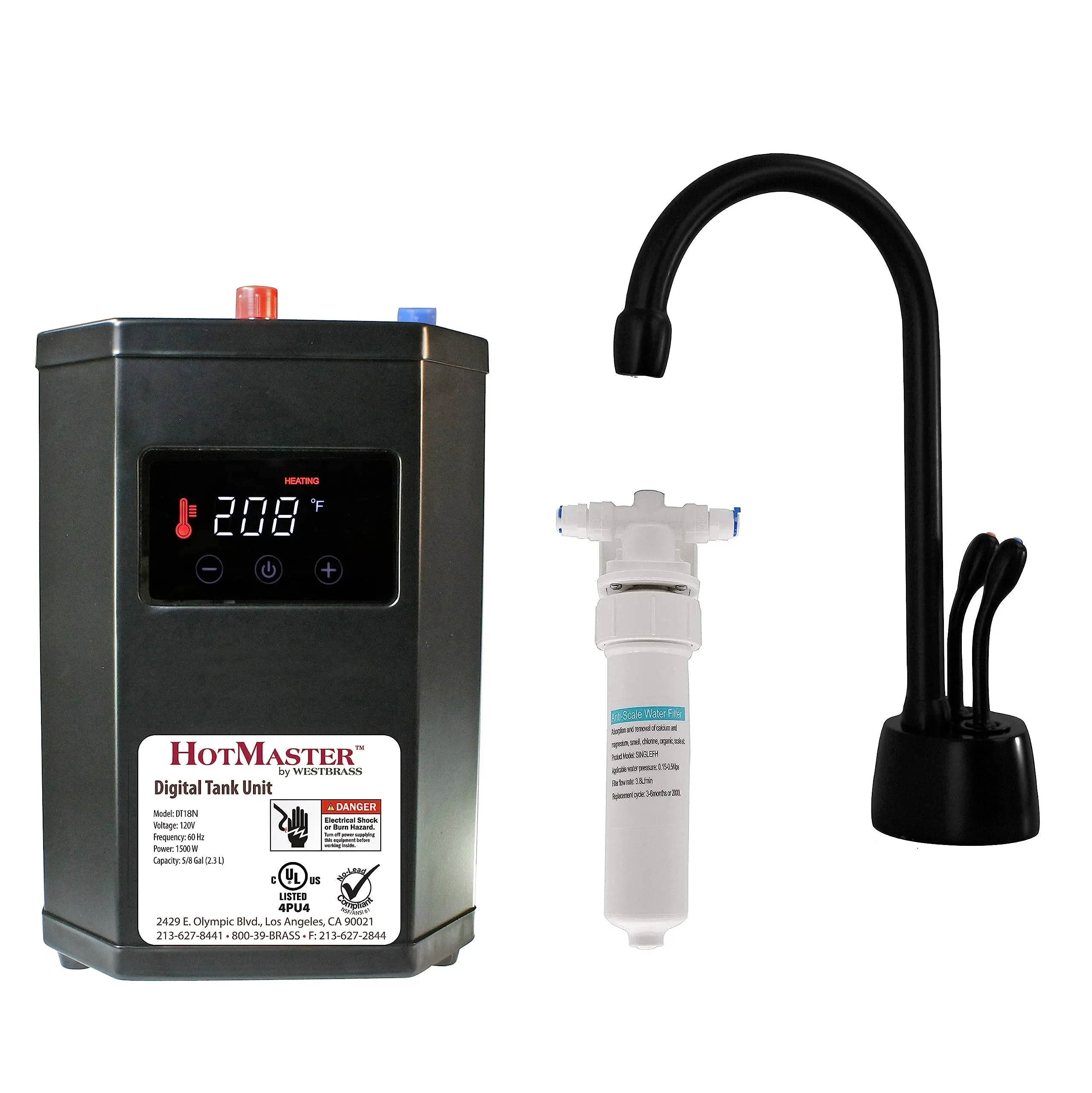 Hitmaster DT1F271-26 Instant Hot Water Dispenser Faucet Digital Tank