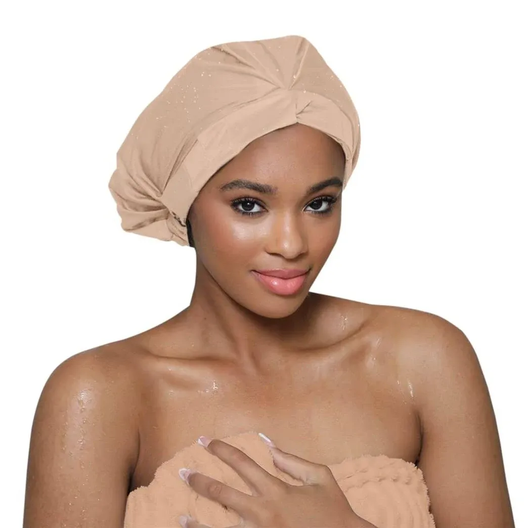 Hairbrella Satin-Lined Adjustable Shower Cap