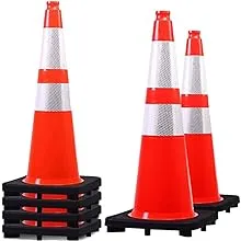 Besea 28 inch Orange PVC Traffic Cones