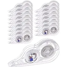 WeLiu Correction Tape, White, 16 Count.