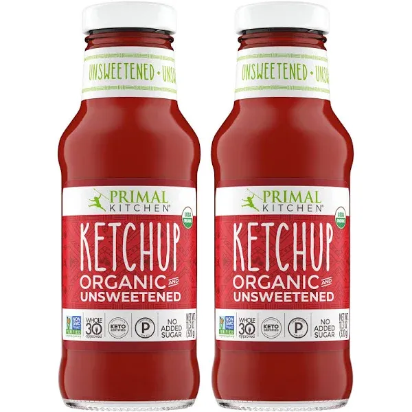 Primal Kitchen Ketchup Organic Unsweetened