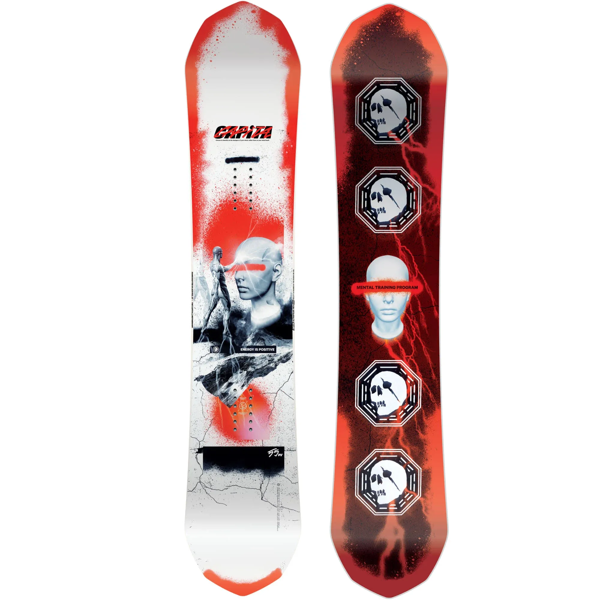 "Capita Ultrafear Wide Reverse Camber Snowboard Men's 155 cm, True Twin New 2024"