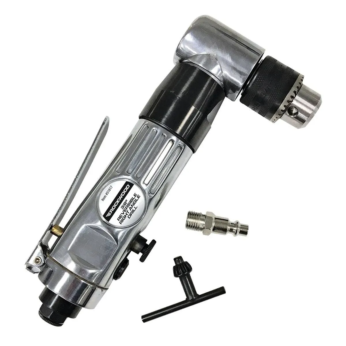 Rockwood 3/8 in. Reversible Right Angle Pneumatic Drill