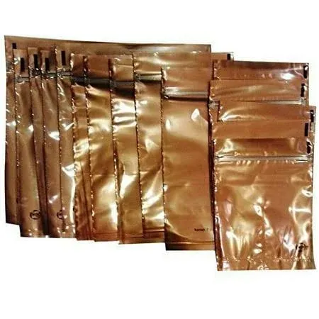 Intercept Corrosion Anti Tarnish Zip Lock Bags for Silver &amp; Jewelry with Built