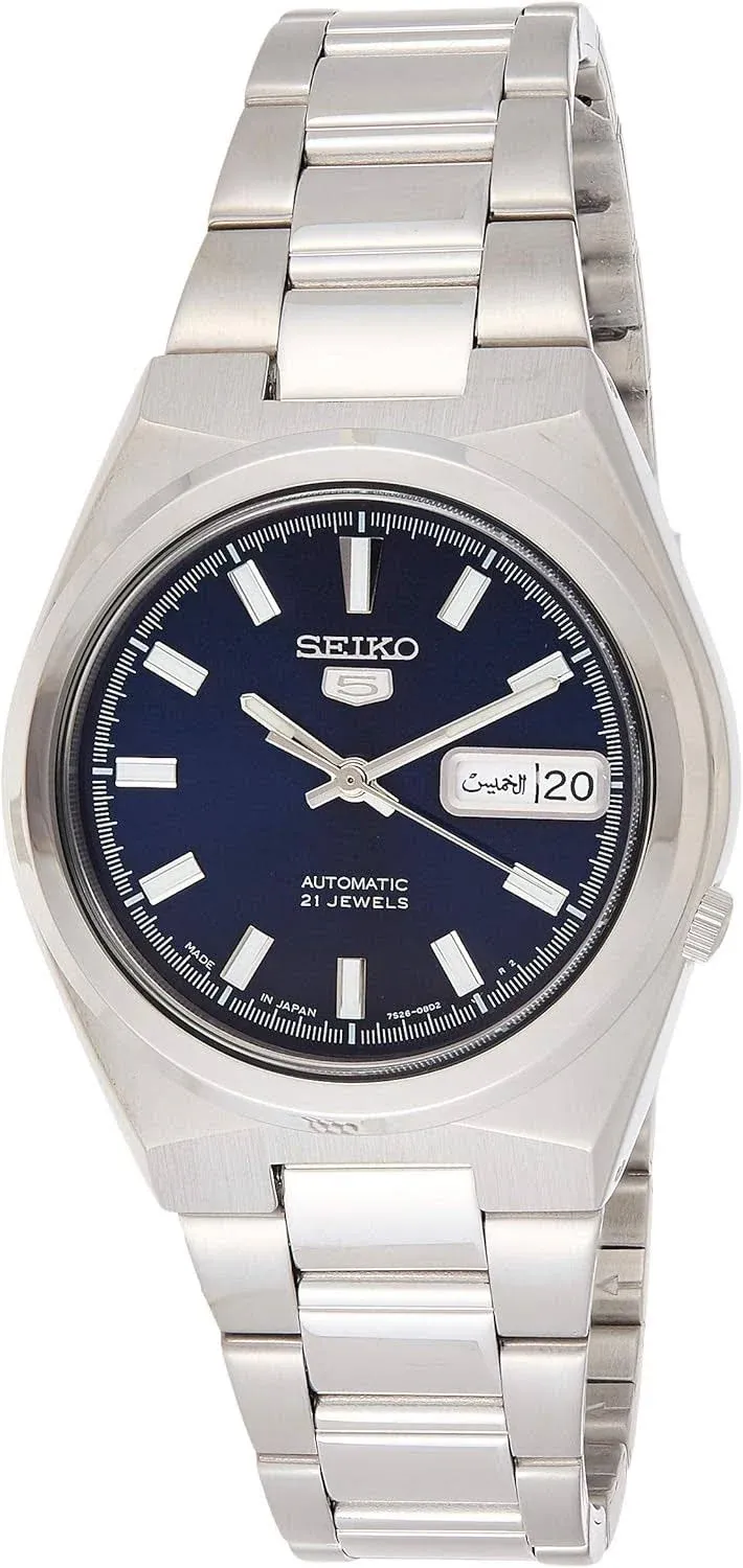 Seiko 5 Automatic SNKC51J1 Blue Dial Stainless Steel Men's Watch