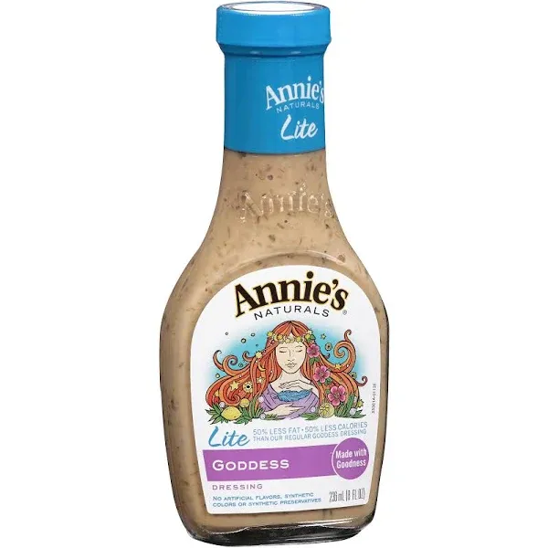 Annie's Naturals Goddess Lite Salad Dressing, 8-ounce Bottles (Pack of 6)6