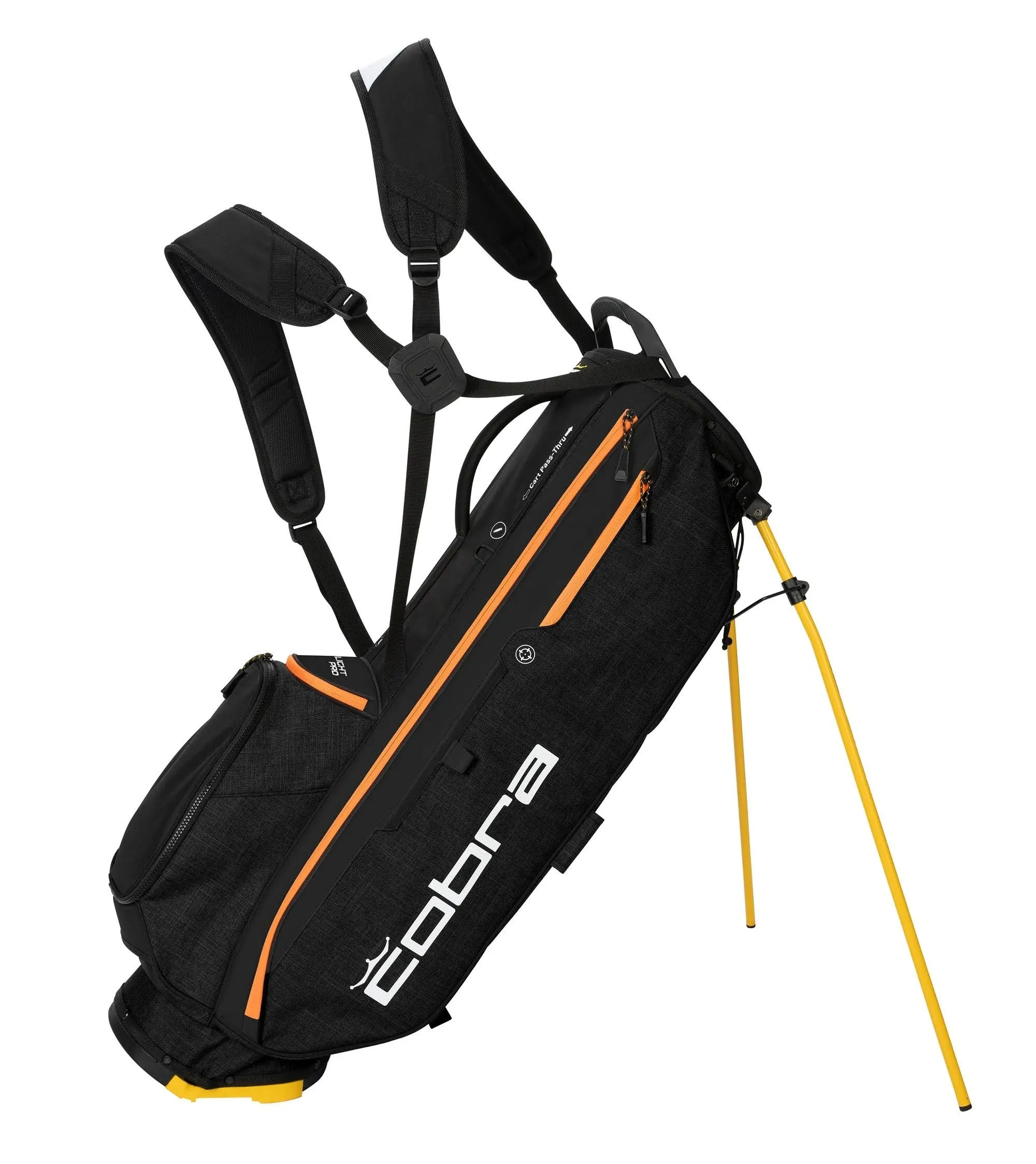 Cobra Ultralight Pro Golf Stand Bag-Black-Gold Fusion