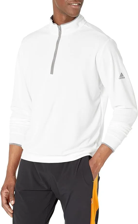 adidas Men's UPF Quarter Zip Pullover