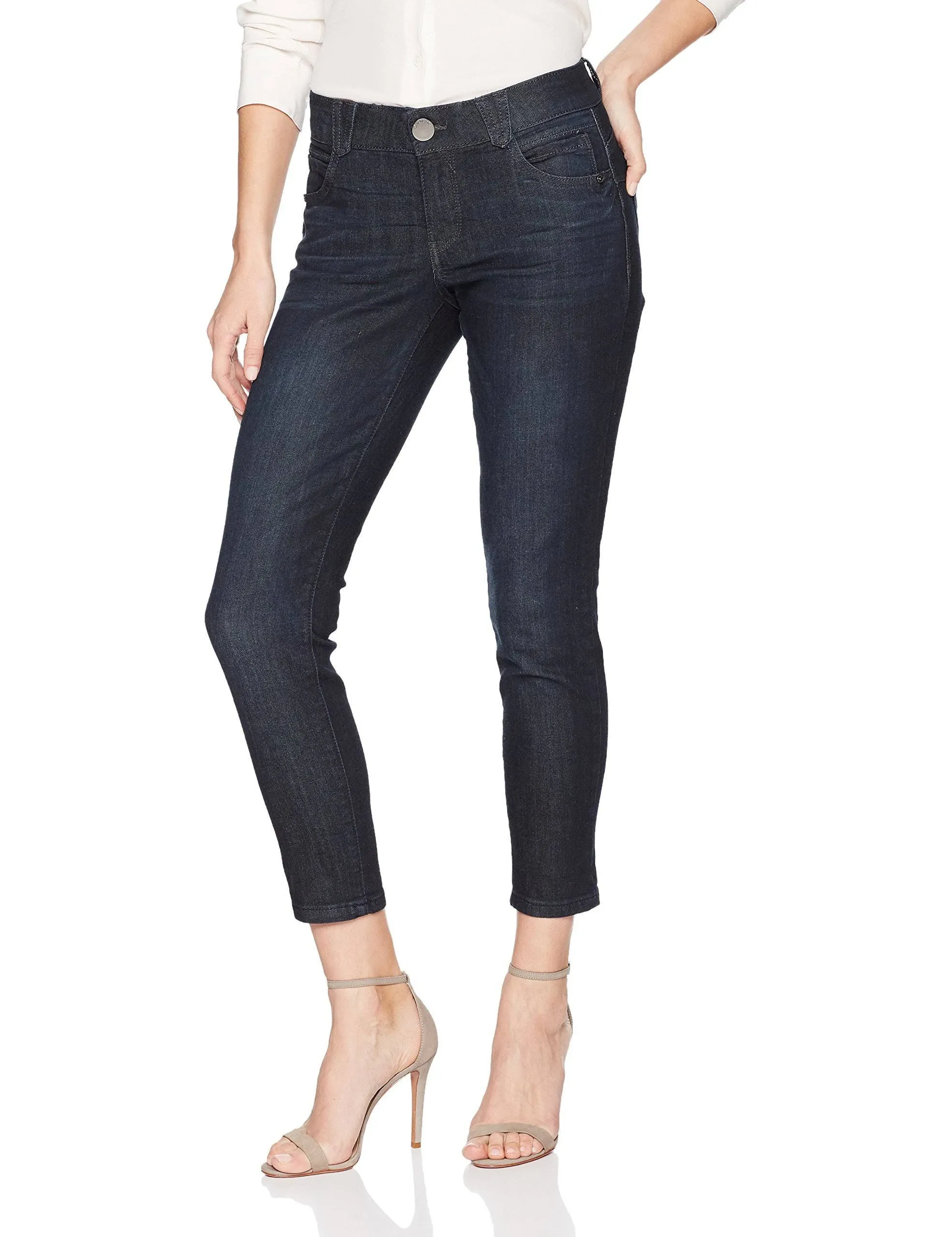 Democracy Women's Absolution Crop - Indigo - 2