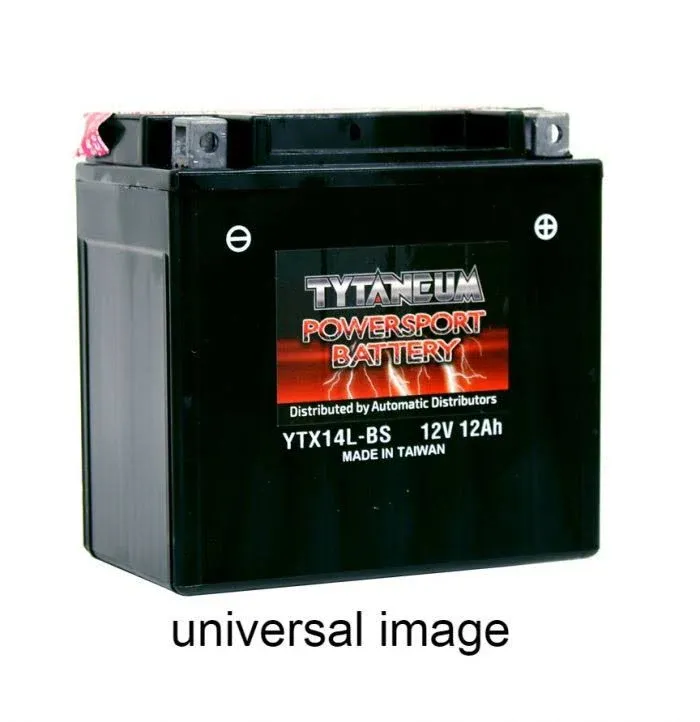 Tytaneum Ytx14ah-bs MF Battery