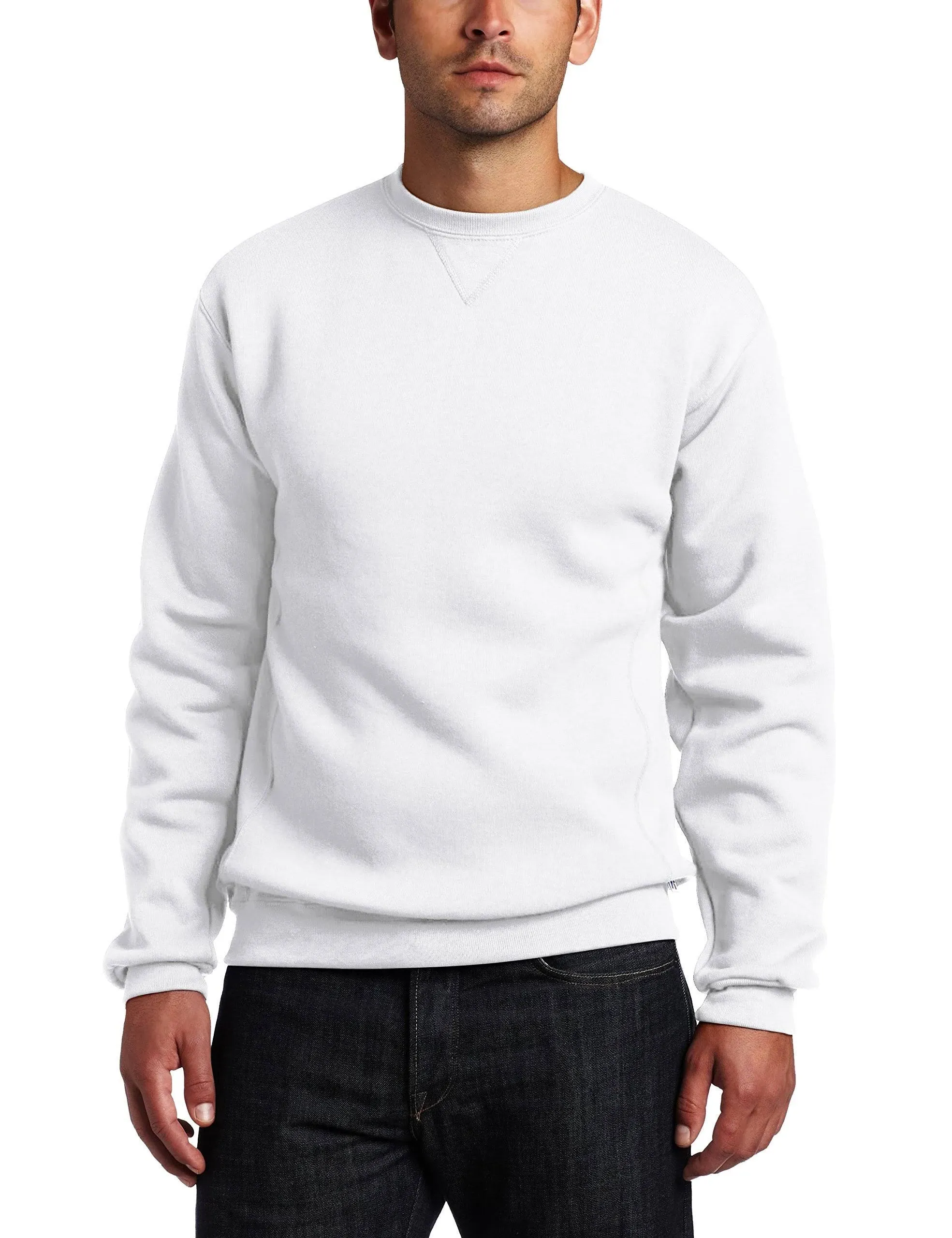 Russell Athletic Men's Dri-Power Fleece Sweatshirts, Moisture Wicking, Cotton Blend, Relaxed Fit, Sizes S-4x