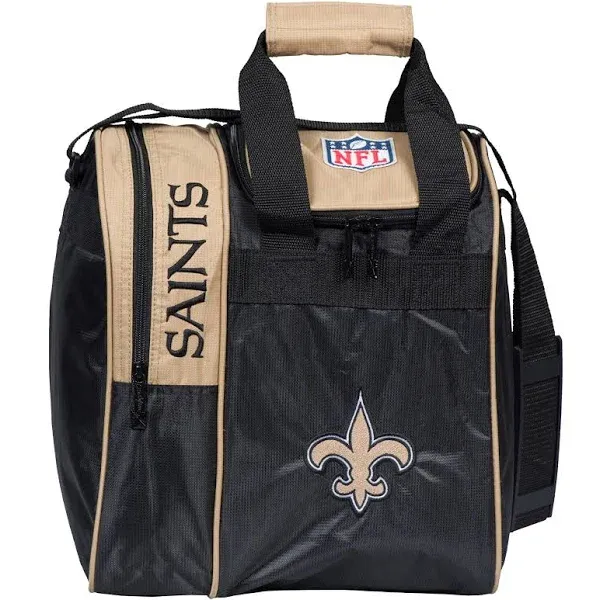 KR Strikeforce NFL New Orleans Saints 1 Ball Tote Bowling Bag