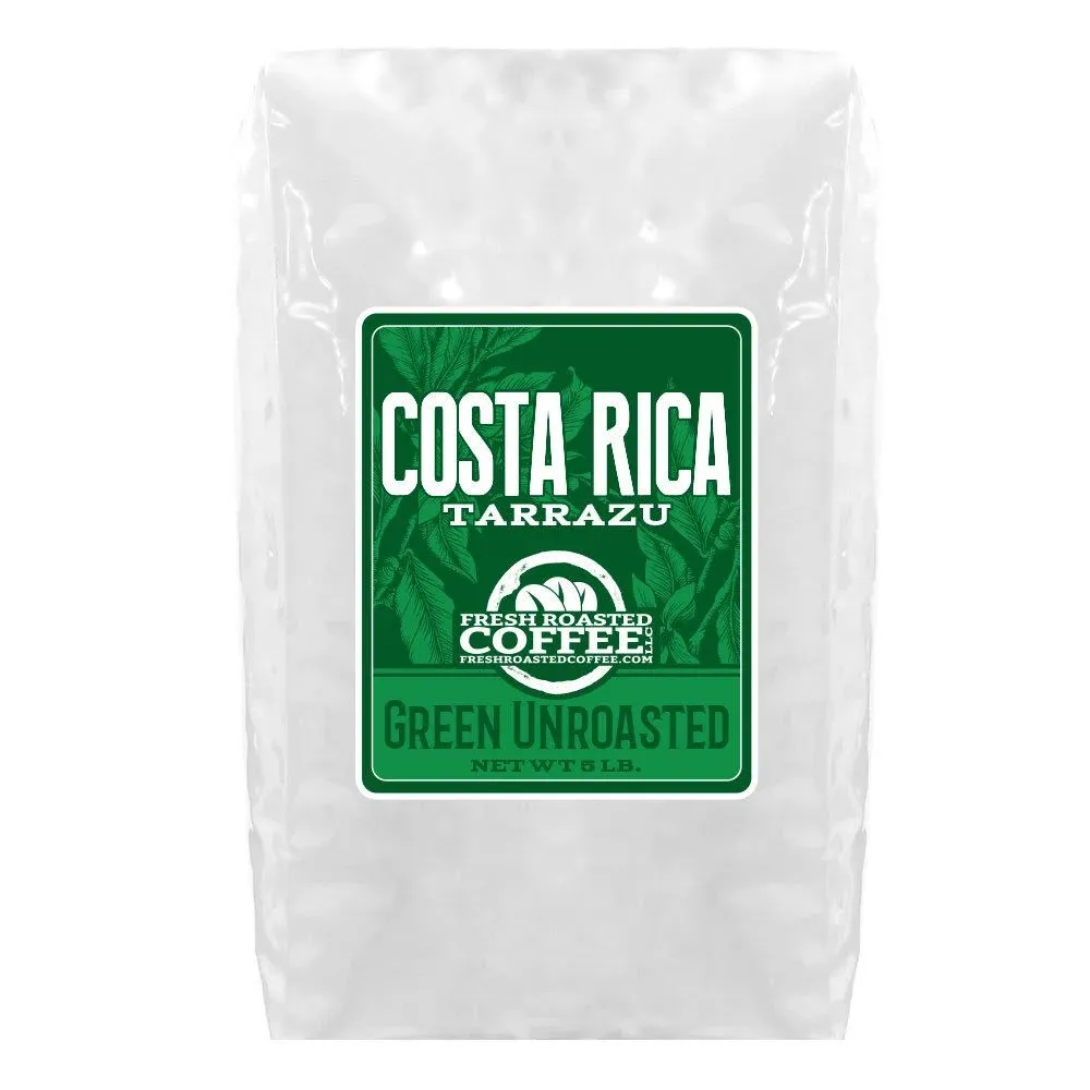 , Unroasted Costa Rican Tarrazu, Kosher, 5 Pound