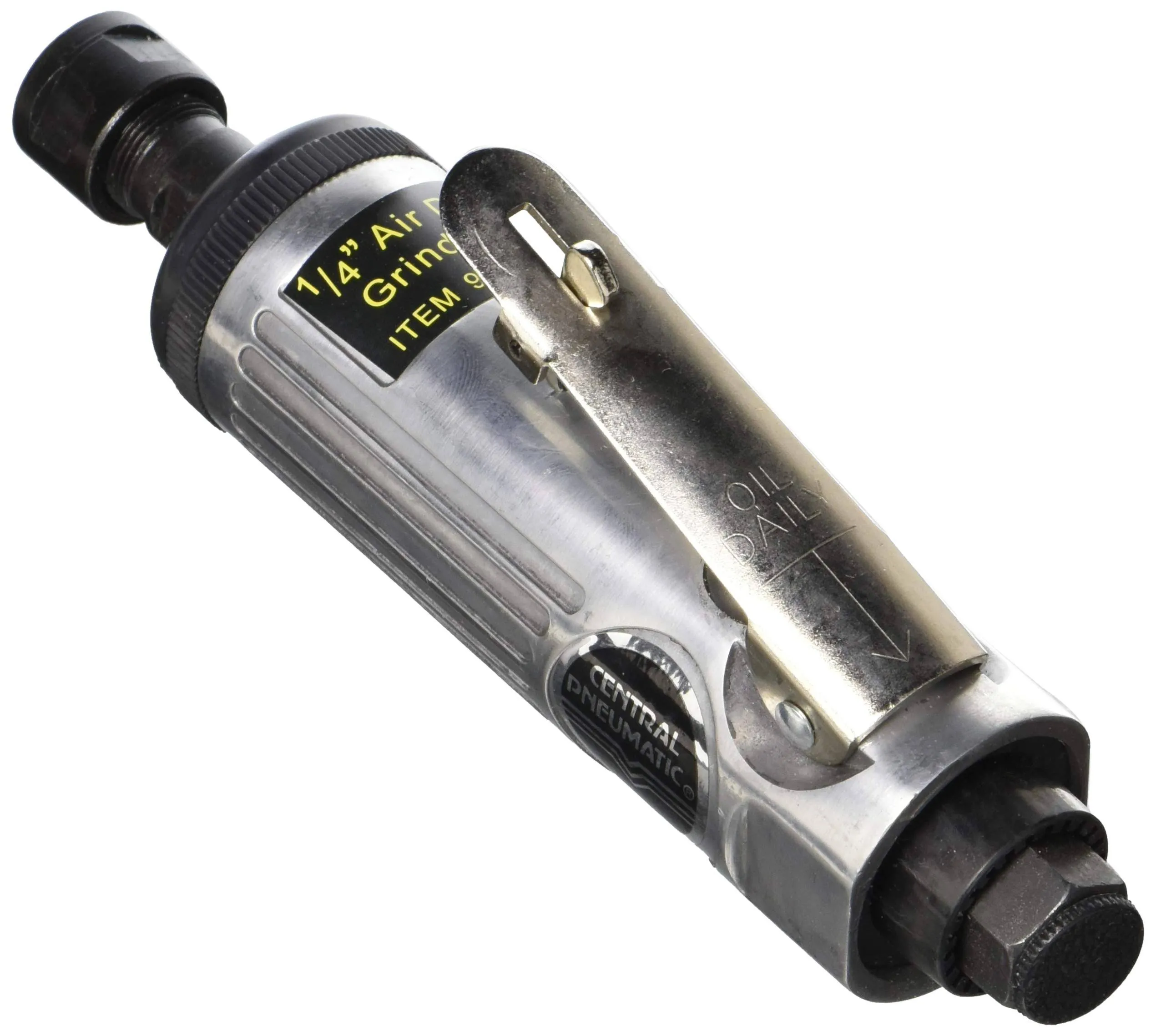 CENTRAL PNEUMATIC 1/4 In. Air Die Grinder metal, plastic, wood  R1856