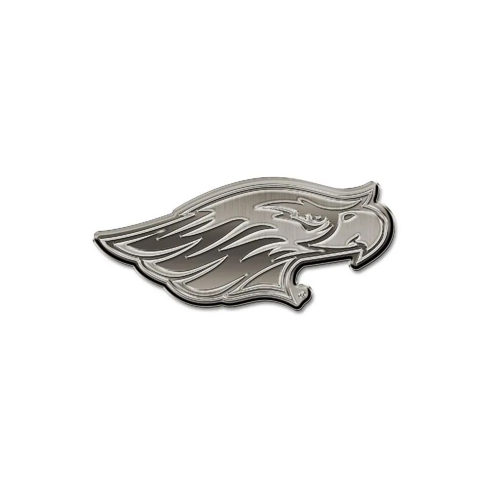 Rico Industries NCAA Wisconsin-Whitewater Warhawks Antique Nickel Auto Emblem for Car/Truck/SUV