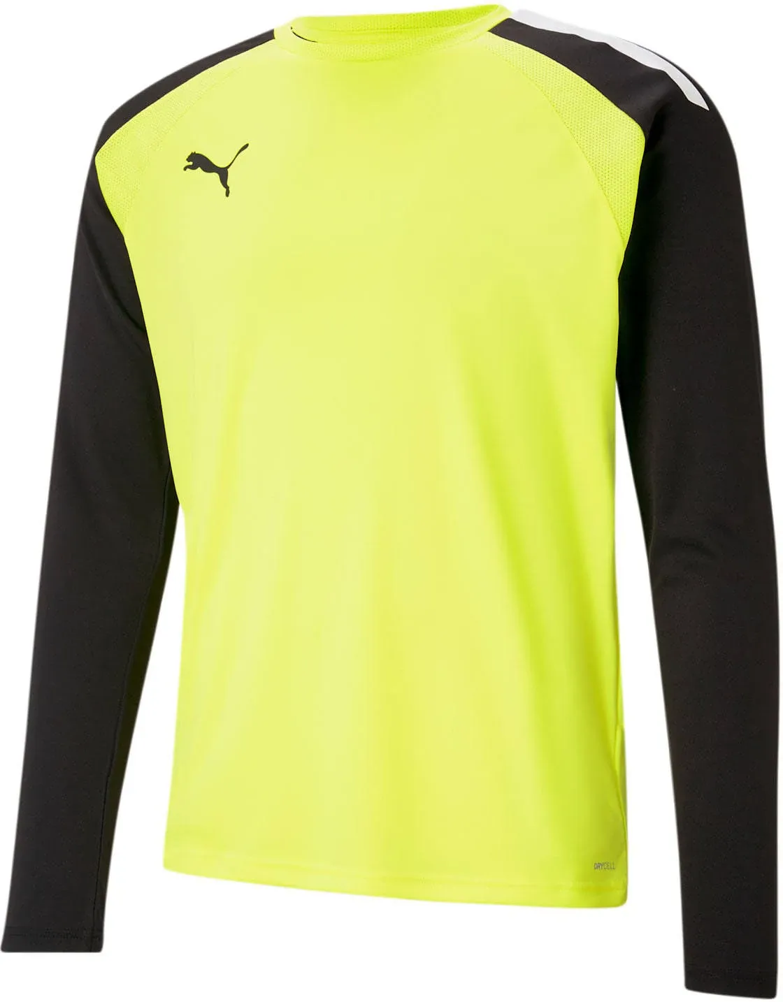 Puma Team Pacer Goalkeeper Youth Long Sleeve Jersey - Yellow-Black - M