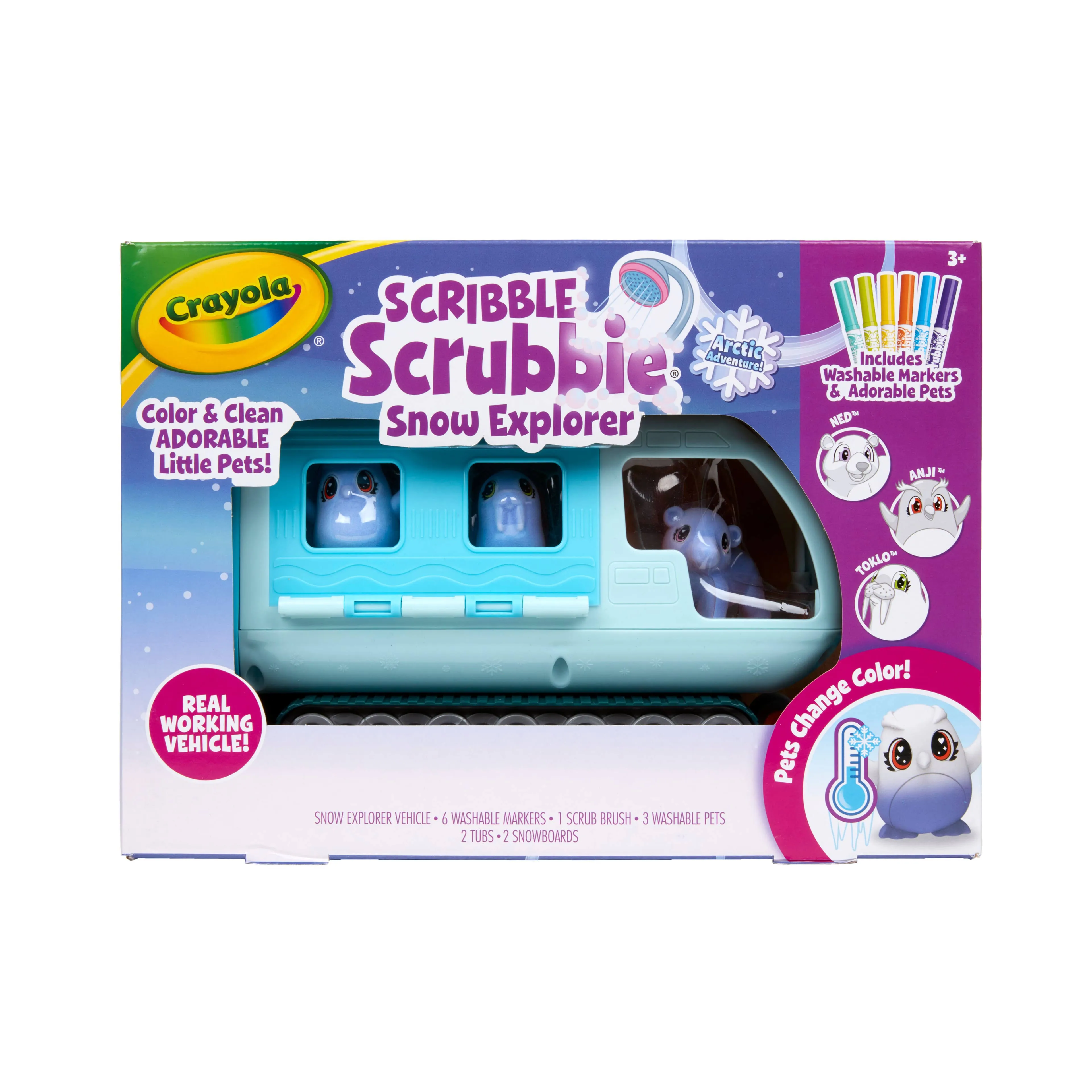 Crayola(R) Scribble Scrubbie Pets Arctic Snow Explorer