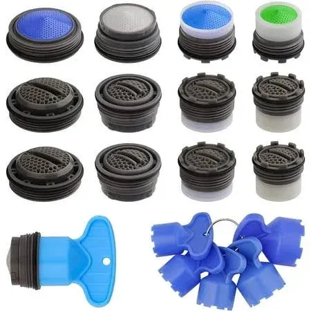 Hibbent 12 Pcs Faucet Aerator for Cache Aerators