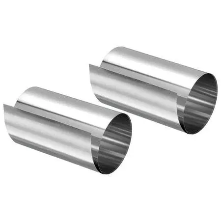 Uxcell 0.01x100x1000mm 304 Stainless Steel Roll Sheet Fine Plate Sheet Foil  Silver Tone