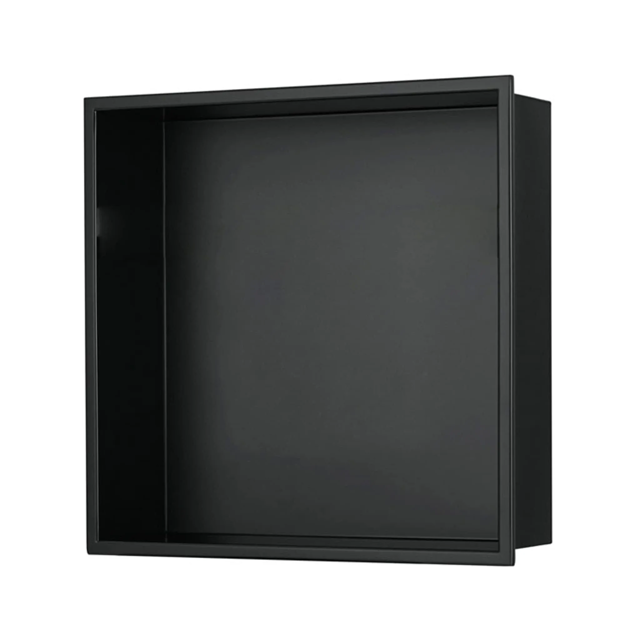 PULSE ShowerSpas Niche in Matte Black, NI-1212-MB