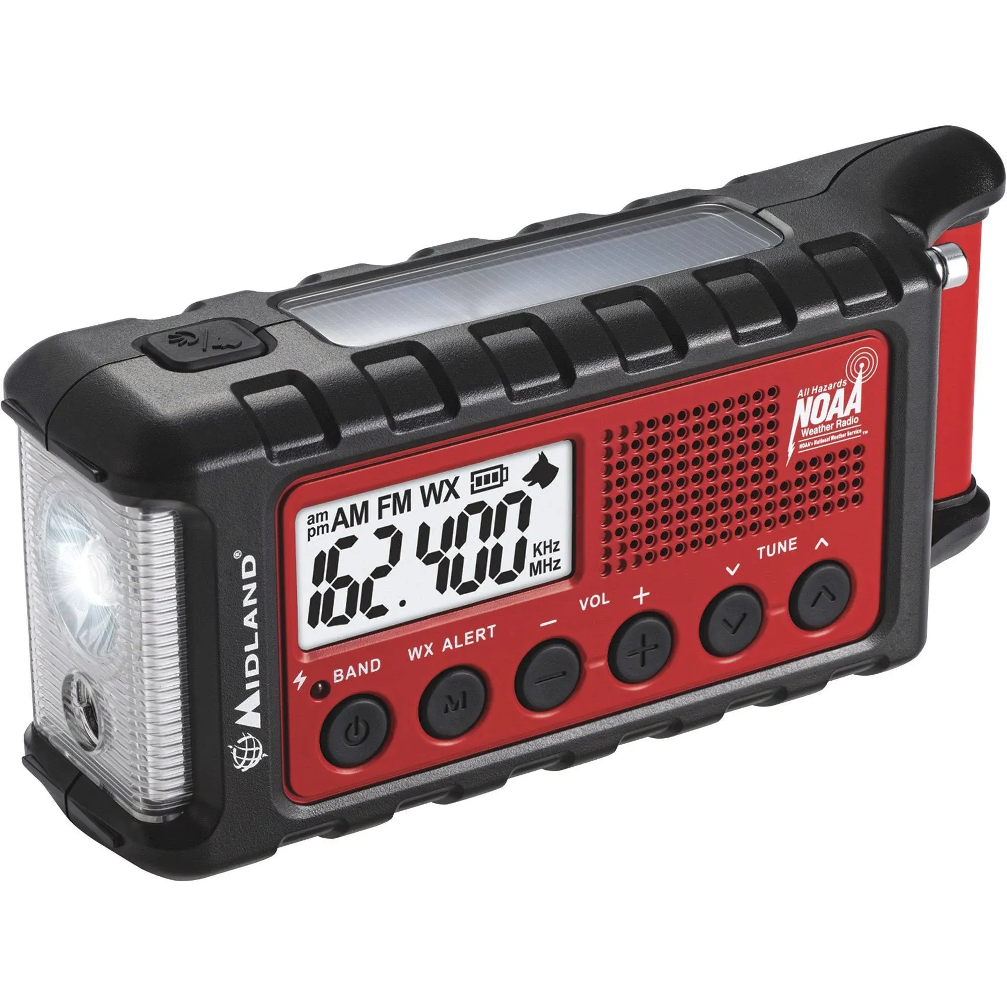 Midland E+Ready ER310 Emergency Crank Weather Alert Radio