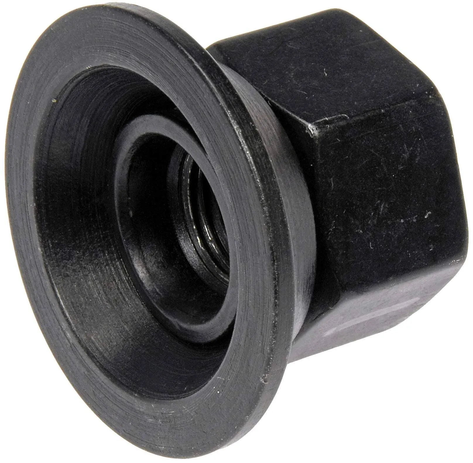 Dorman® 611-092 - Black Flat Seat Flanged Lug Nuts