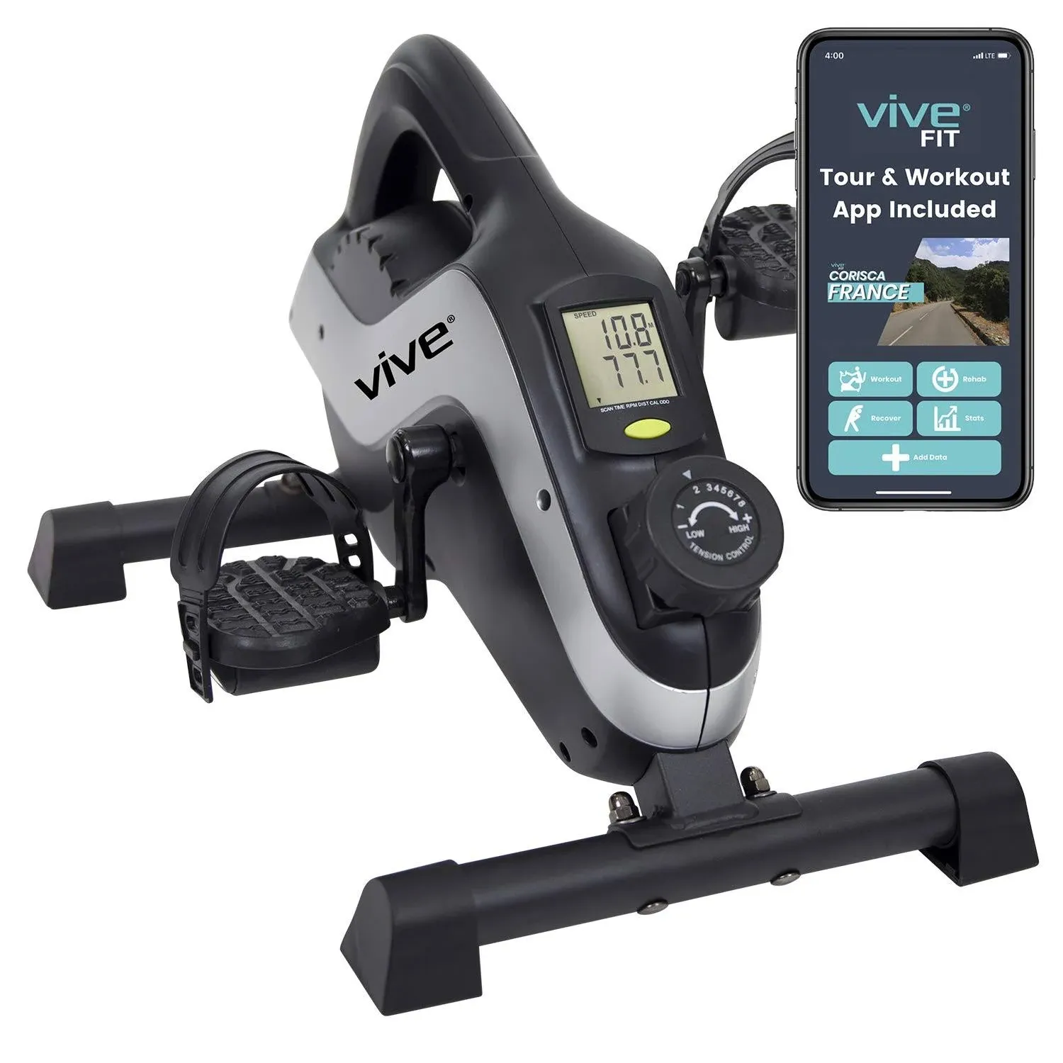 Vive Magnetic Pedal Exerciser Included