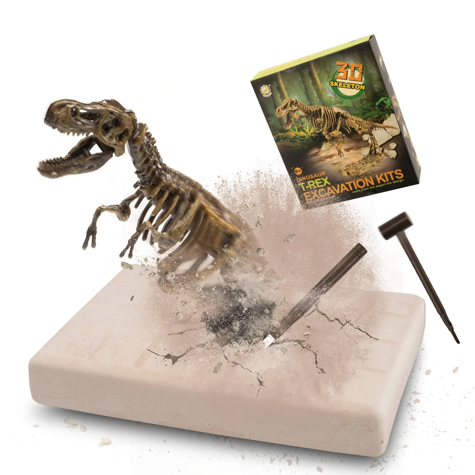 Archaeological Dig Up Dinosaur Excavation Kit for Kids