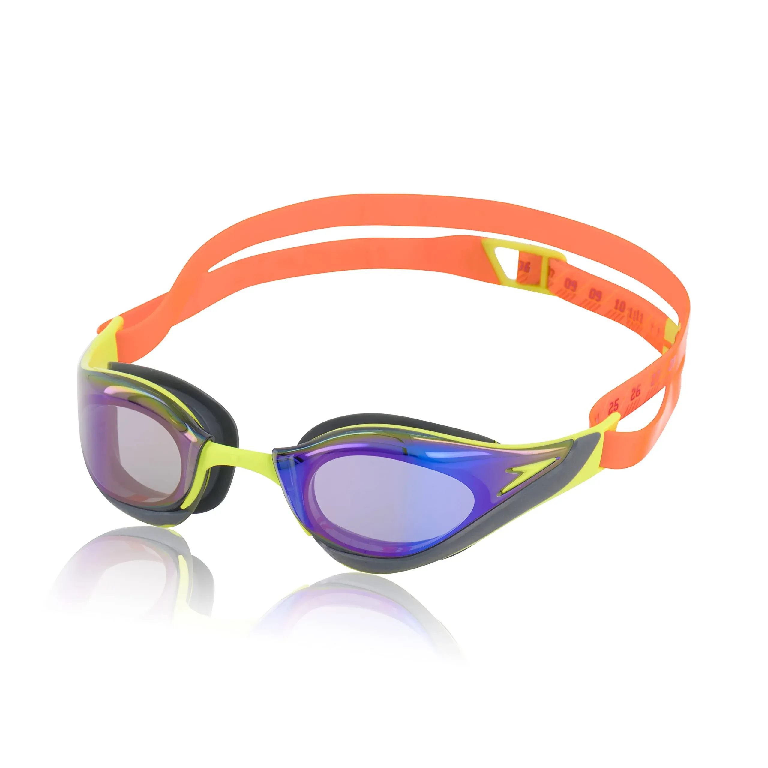 Speedo Fastskin Pure Focus Mirrored Goggles, Purple