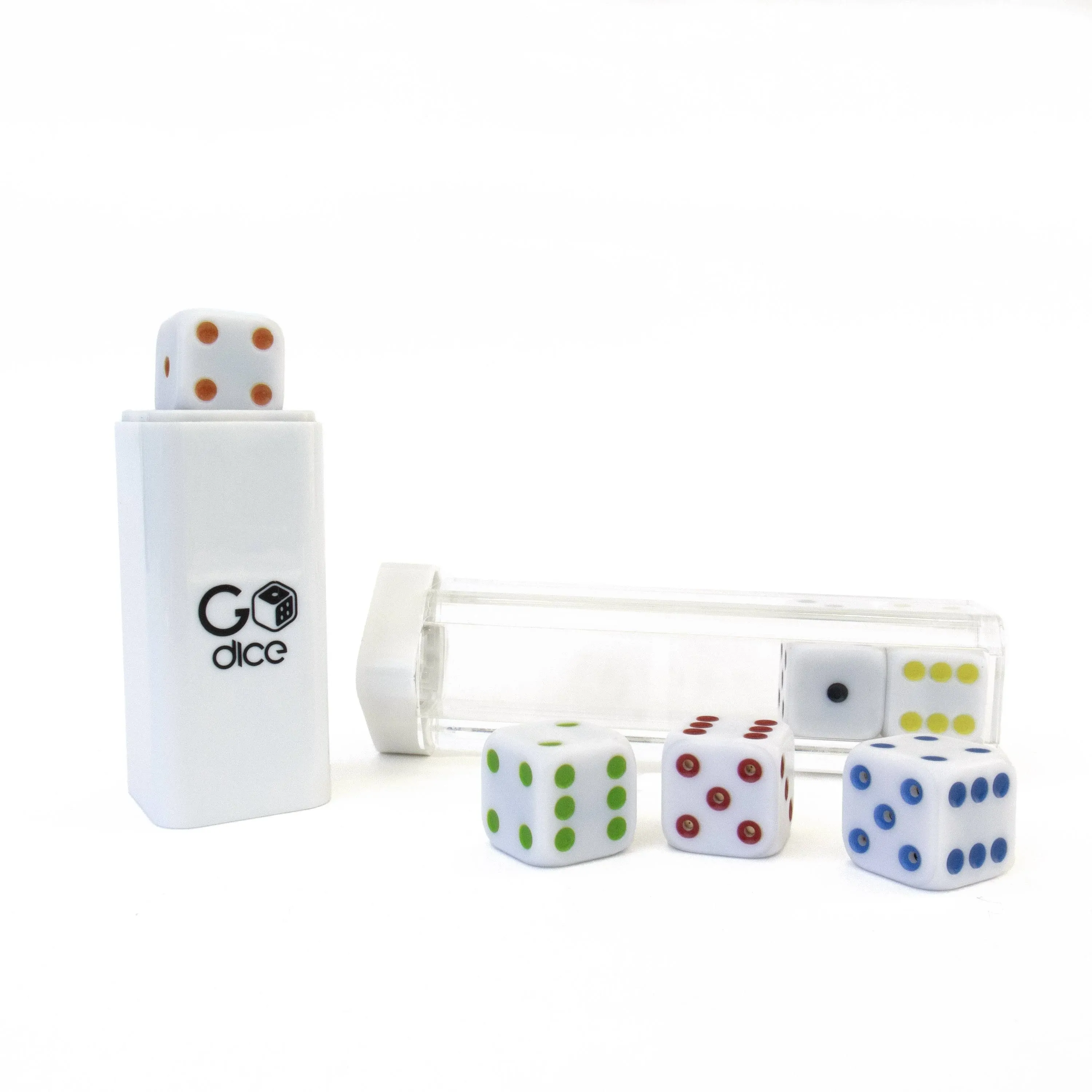 GoDice Full Pack - 6 Smart Connected Dice Brings The Best Dice Games O