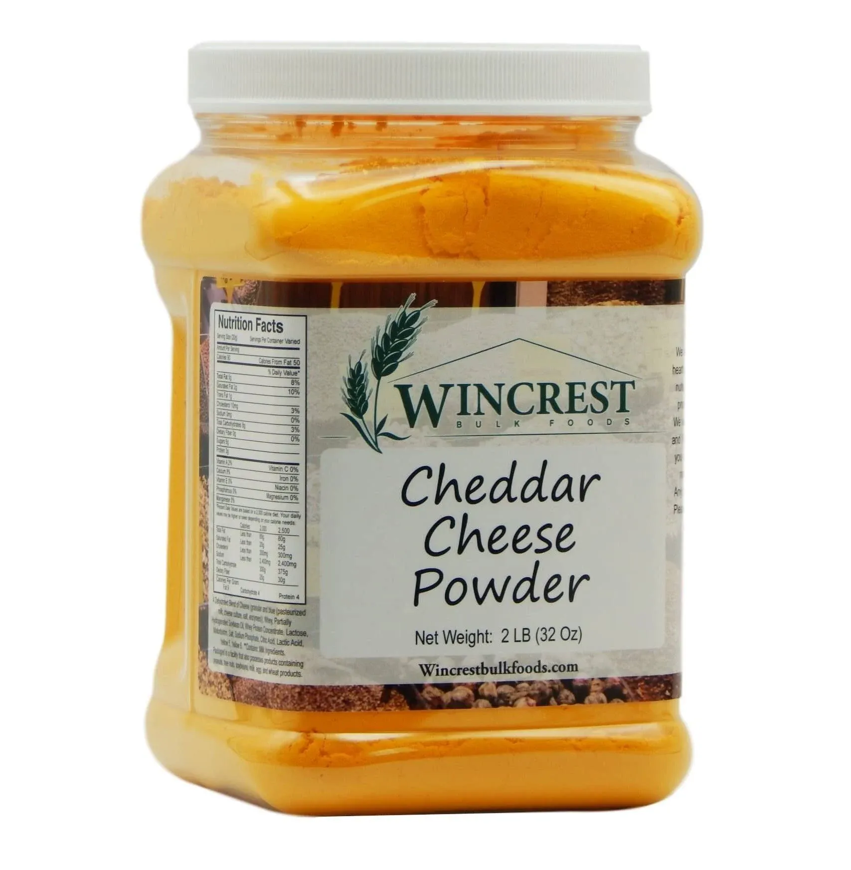 WinCrest Gourmet Cheddar Cheese Powder - 2 Lb Tub