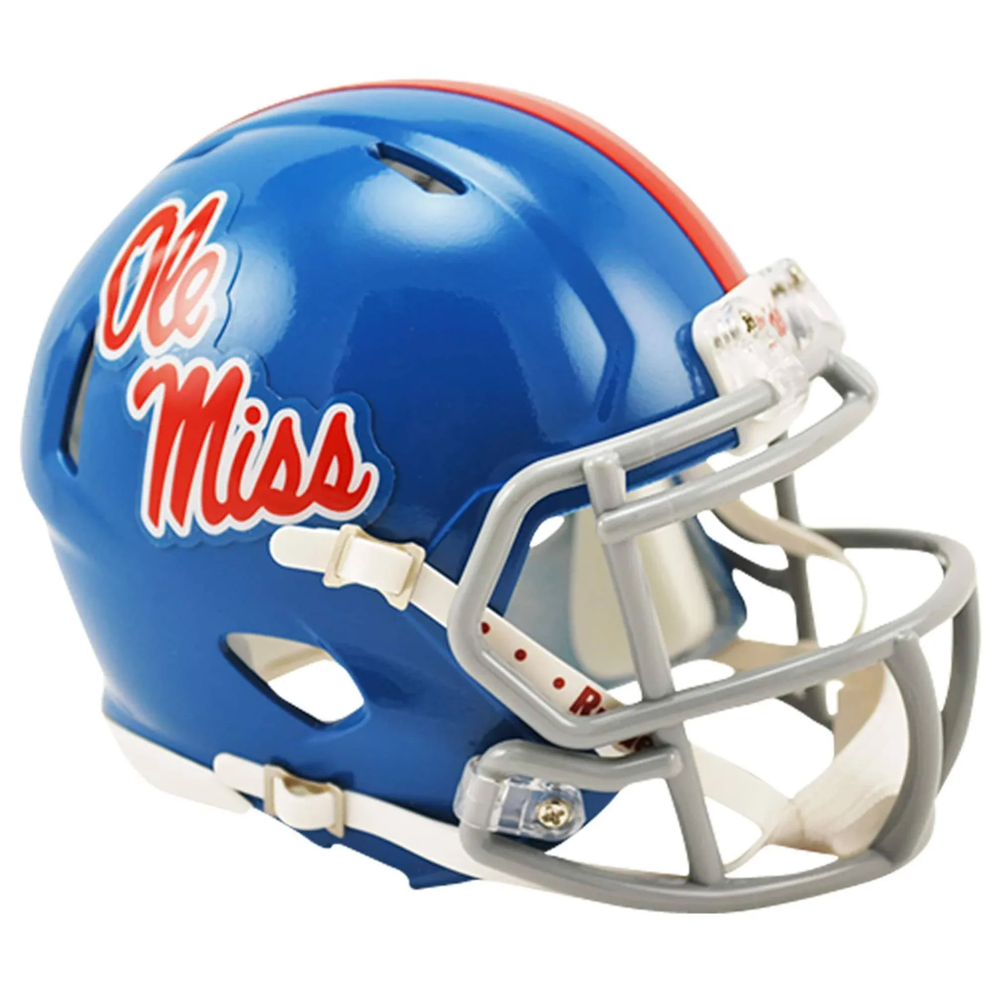 Riddell Mississippi Rebels Speed Mini Replica Powder Blue Football Helmet