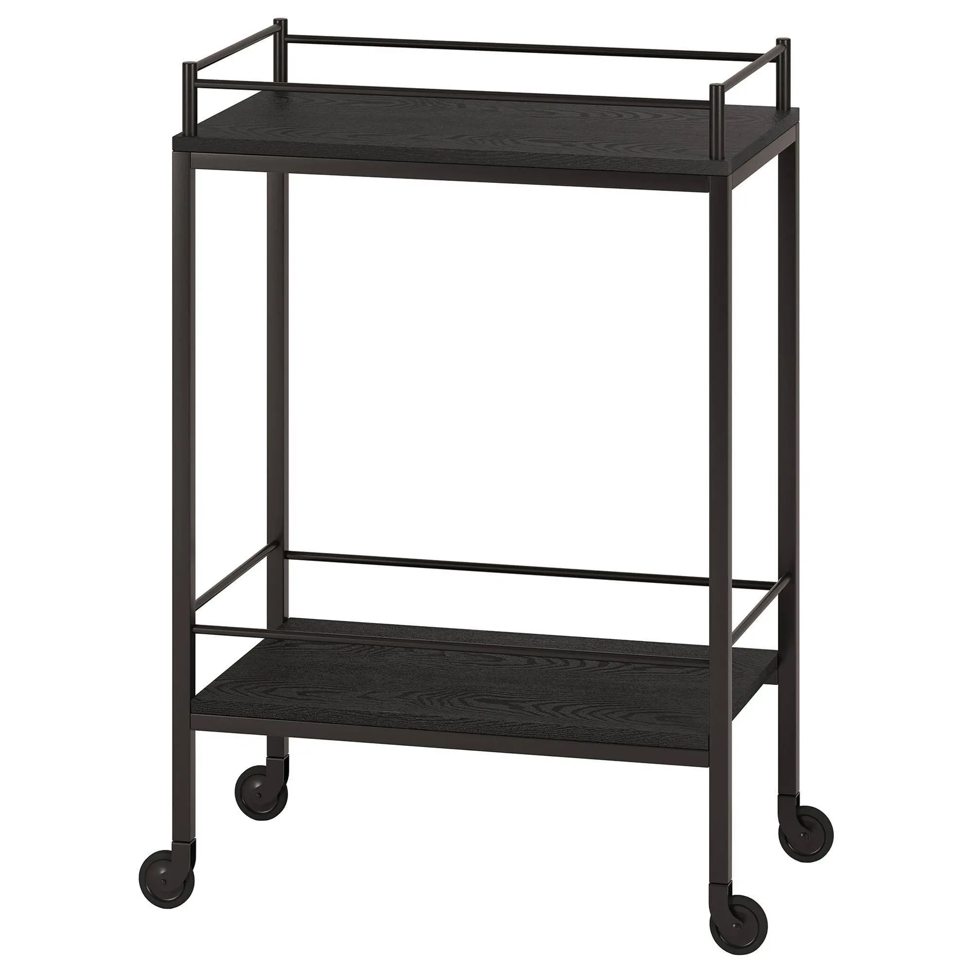 Barnes Bar Cart - Black Grain